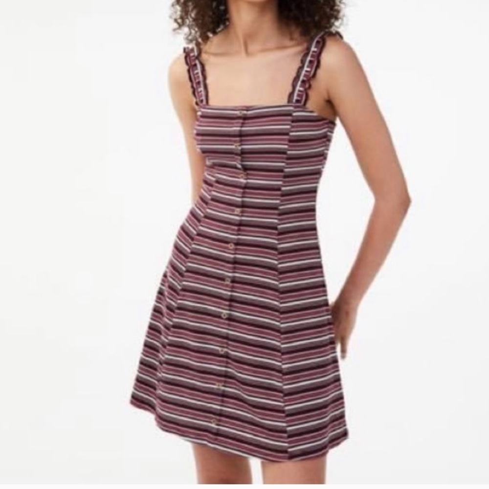 Aeropostale |  Striped Buffon Front Dress